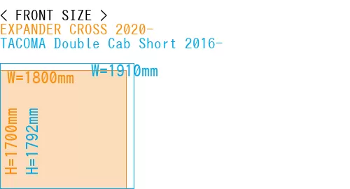 #EXPANDER CROSS 2020- + TACOMA Double Cab Short 2016-